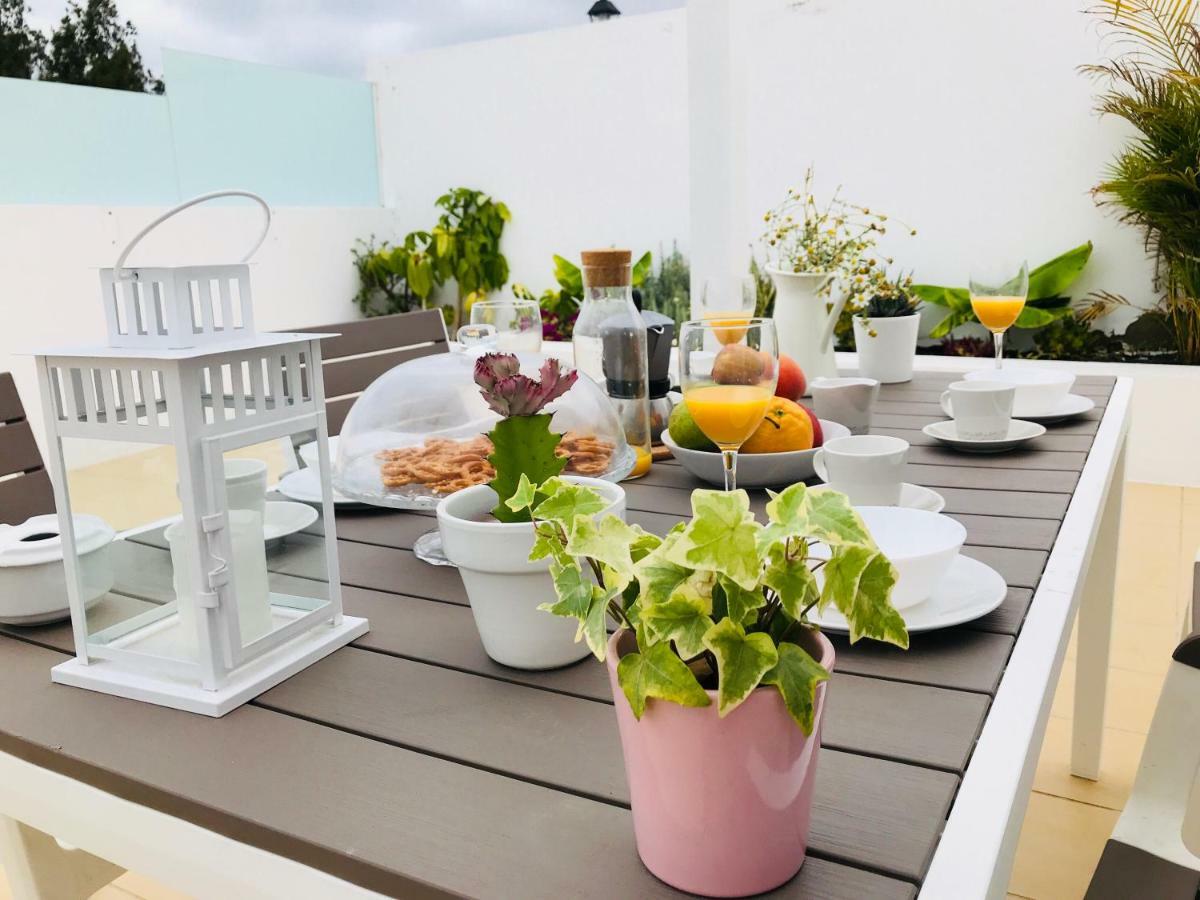 The Little White House, Suite Flower Beach 9 Playa Honda  Buitenkant foto